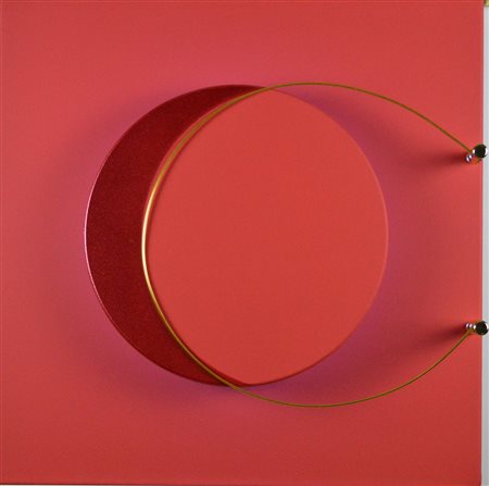 BANI BRUNO Milano 1964 “Eclissi Parziale Rossa”