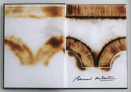 AUBERTIN BERNARD Francia1934 - Germania 2015 "Libro bruciato - Rosenberg"