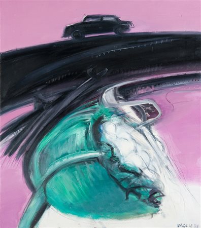 Tino Vaglieri (Trieste 1929 ‑ Milano 2000) “Uscita dalla citt&#224; con...