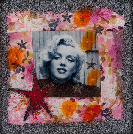 Omar Ronda (Portula 1947) “Marilyn frozen” 2009 tecnica mista resina,...