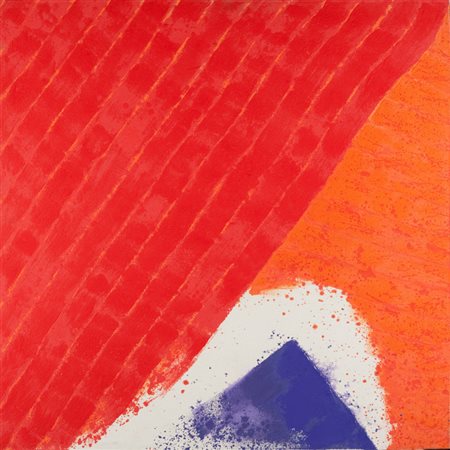 Hsiao Chin (Shanghai 1935) “Il giardino eterno 62” 1962 acrilico su tela (cm...