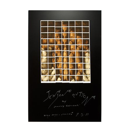 Maurizio Galimberti (Como 1956) “Jenson Button” 2011 mosaico original...