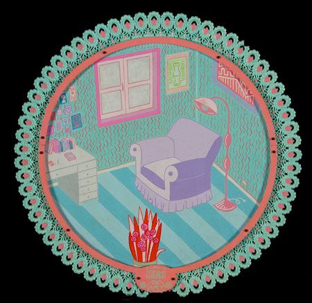 Sergio Cascavilla (Torino 1966) “Poltrona biribissi int. n. 7” 1990 Acrilico...