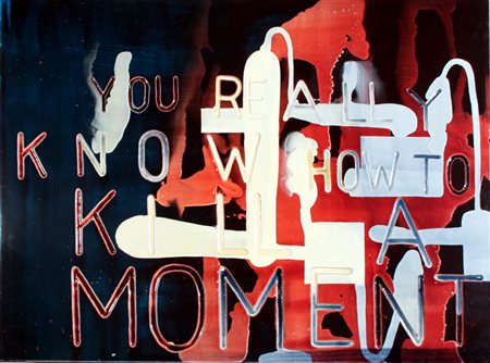 Graham Gillmore (Canada 1963) “You really know to kill a moment” 2001 olio e...