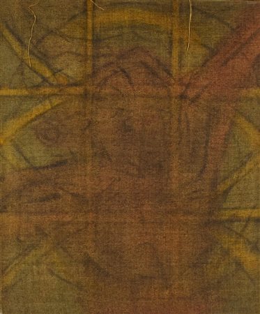 Piero Leddi SENZA TITOLO olio su iuta, cm 60x50