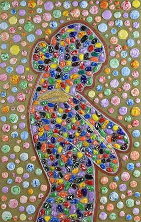 Francesco Fasano ENTITY 'TRASFORMAZIONE' tecnica mista e applicazioni su...