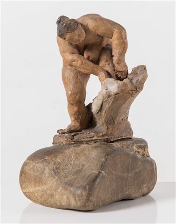 CLETO TOMBA (Castel San Pietro Terme 1898 - Bologna 1987) "Bagnante", 1929....