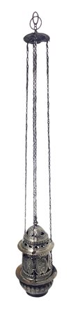 Incensiere in argento, XVII secolo. H 23 gr 594