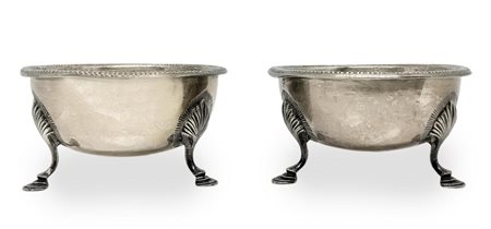 Coppia compostiere in argento, Londra, argento sterling 925, argentieri...