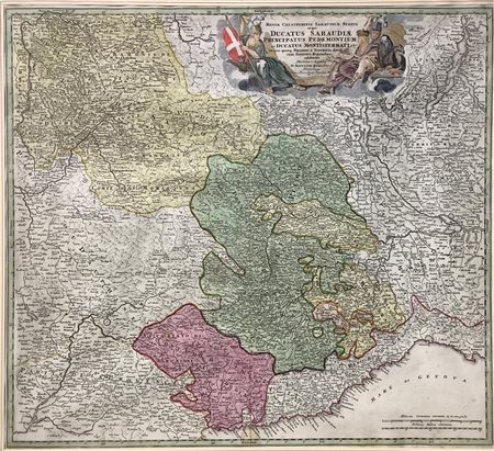 Ducatus Sabaudiae Principatus Pedemontium et Ducatus Montisferratis,...