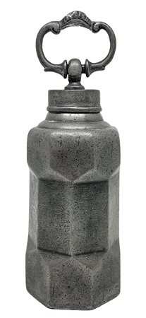 Antico peso in peltro (2) . H cm 19