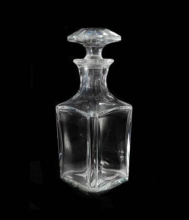 Bottiglia da Whisky, Baccarat, h cm 21.