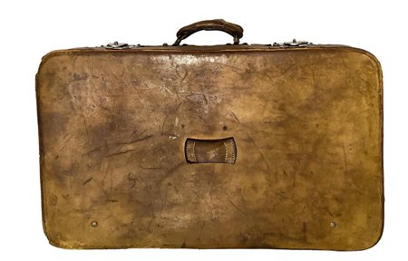 Valigia vintage rigida. Cm 38x70x16.