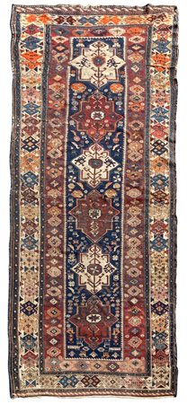 Tappeto Shirwan Azerbaijan, cm 300x125. Caucaso centrale, datato...