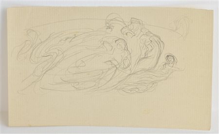 Edoardo Rubino SENZA TITOLO matita su carta, cm 18x11