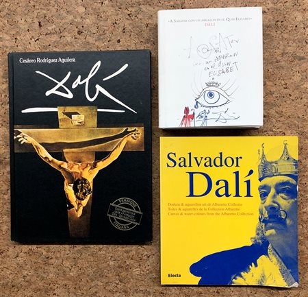 SALVADOR DALÌ - Lotto unico di 3 cataloghi