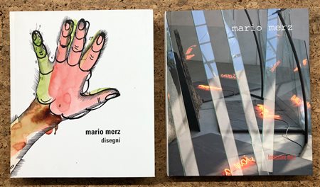 MARIO MERZ - Lotto unico di 2 cataloghi