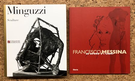 FRANCESCO MESSINA E LUCIANO MINGUZZI - Lotto unico di 2 cataloghi