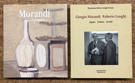 GIORGIO MORANDI - Lotto unico di 2 cataloghi