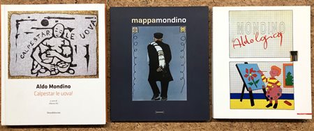 ALDO MONDINO - Lotto unico di 3 cataloghi