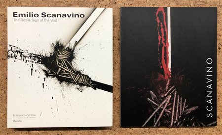 EMILIO SCANAVINO - Lotto unico di 2 cataloghi