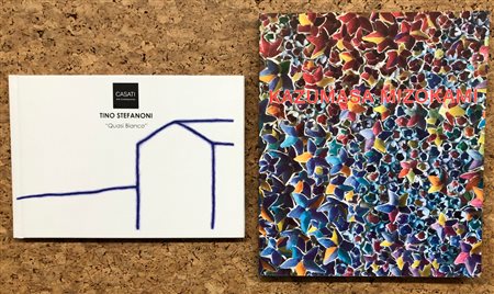 TINO STEFANONI E MIZOKAMI KAZUMASA - Lotto unico di 2 cataloghi