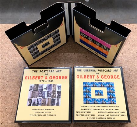 GILBERT AND GEORGE - The postcard art of Gilbert & George 1972-1989 & The urethra postcard art of Gilbert & george 2009
