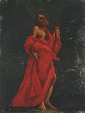 Attribuito a - BALDI LAZZARO (1623 - 1703) I quattro evangelisti: San Marco,...