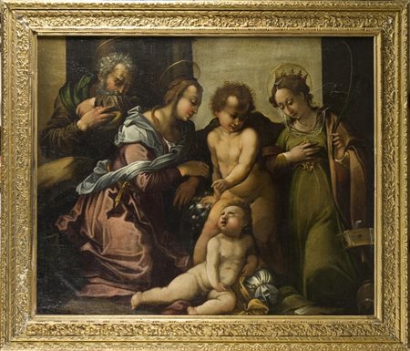 MAESTRO FIORENTINO DEL XVI SECOLO DEL CIRCOLO DI ANDREA DEL SARTO Madonna con...