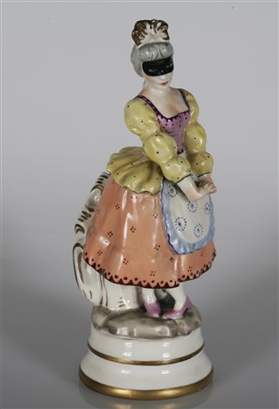MANIFATTURA DI MEISSEN DEGLI INIZI DEL XX SECOLO Colombina. In porcellana di...