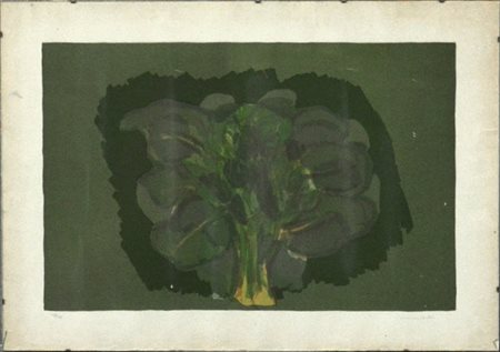 Ennio Morlotti "Senza titolo" 
litografia a colori
cm 50x70
numerata 43/100 e fi