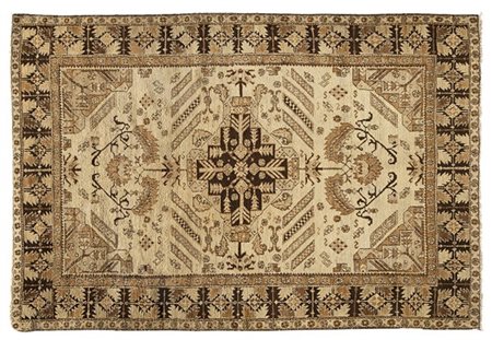 Tappeto Avar, Armenia, Caucaso, fine secolo XIX.
Decoro con medaglione a croce