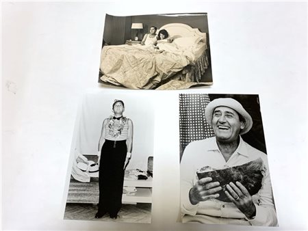 Alberto Sordi 1980 circa

tre fotografie di grande formato, in bianco e nero ai