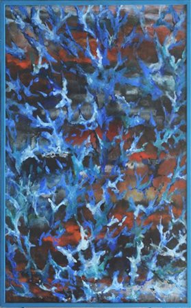 Raffaele Castello "Composizione" 1962/63
tecnica mista su carta
cm 97x67
firmato