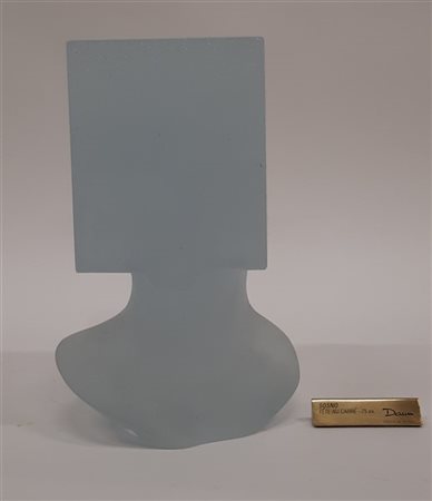Sacha Sosno "Tete au Carre"
Scultura in pasta vitrea incolore. Esecuzione DAUM,