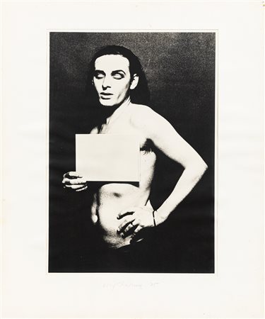 URS LÜTHI (1947) - Senza Titolo (Un'isola nell'aria), 1975