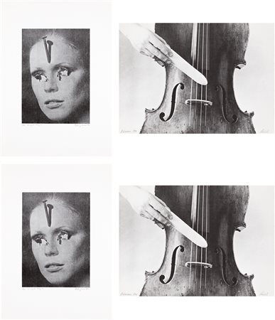 AUTORI VARI (STURLI, KUBISCH) - Lotto unico di 4 opere