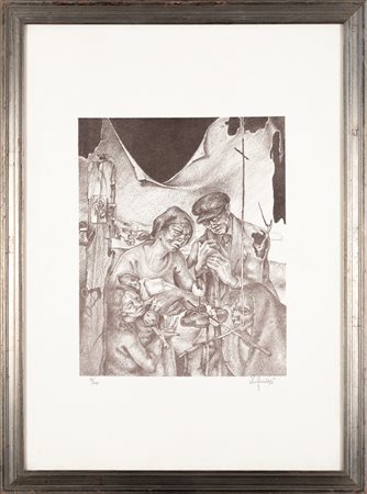 AUTORI VARI (MINGUZZI, FORESTIERI) - Lotto unico di 2 opere