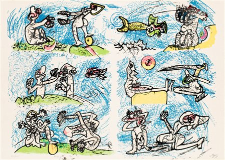 ROBERTO SEBASTIAN  MATTA (1911-2002) - Senza Titolo