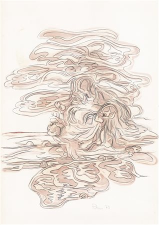 PETROS PAPAVASSILIOU (1928) - Senza Titolo, 1973