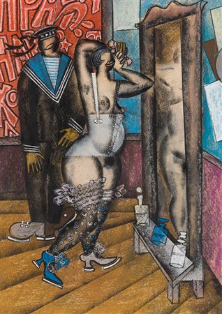 VLADIMIR LEBEDEV (1910/11-1989) - Senza Titolo, 1925 circa