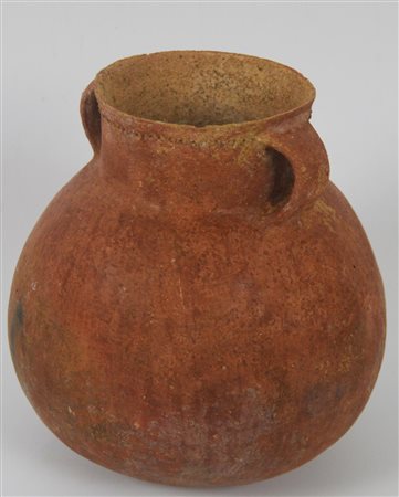 OLLA BIANSATA IN CERAMICA ACROMA DATAZIONE: IV-III millennio a.C. MATERIA E...