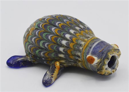 UNGUENTARIO CONFIGURATO DATAZIONE: IV-III sec. a. C. MATERIA E TECNICA: pasta...