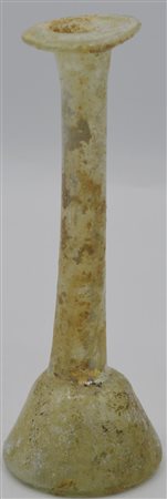 UNGUENTARIO A COLLO LUNGO DATAZIONE: I-III sec. d. C. MATERIA E TECNICA:...