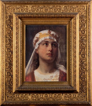 Paolo Gaidano (Poirino 1861-Torino 1916)  - Santa Elisabetta d'Ungheria
