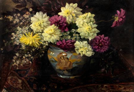 Scuola italiana inizi del XX secolo - "Dalie"