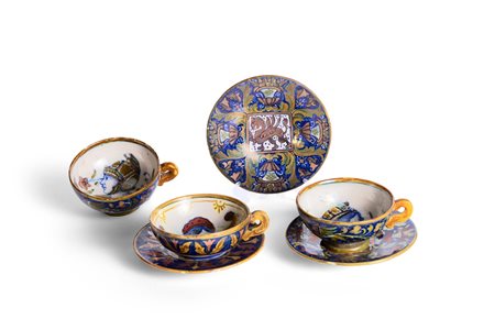 Servizio di tazze in ceramica, Gualdo Tadino