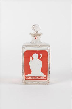 Antica bottiglia con la manna di San Nicola di Bari