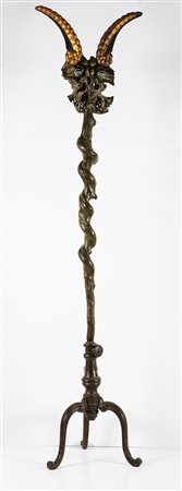 SPOERRI DANIEL (n. 1930) Il diavolo. 1985. Bronzo. Cm 164x70x43....