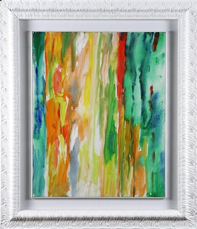 CORPORA ANTONIO (1909 - 2004) Il mare dei corsari. 2000. Acrilico su tela. Cm...